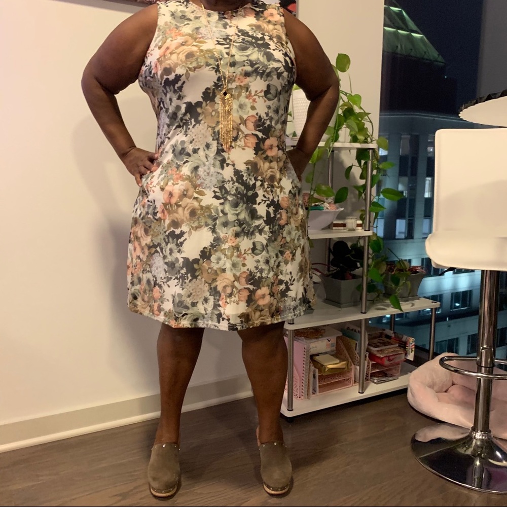 Floral Sleeveless dress